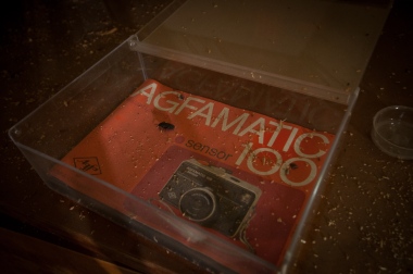 ...Agfamatic 100, började tillverkas 1971...